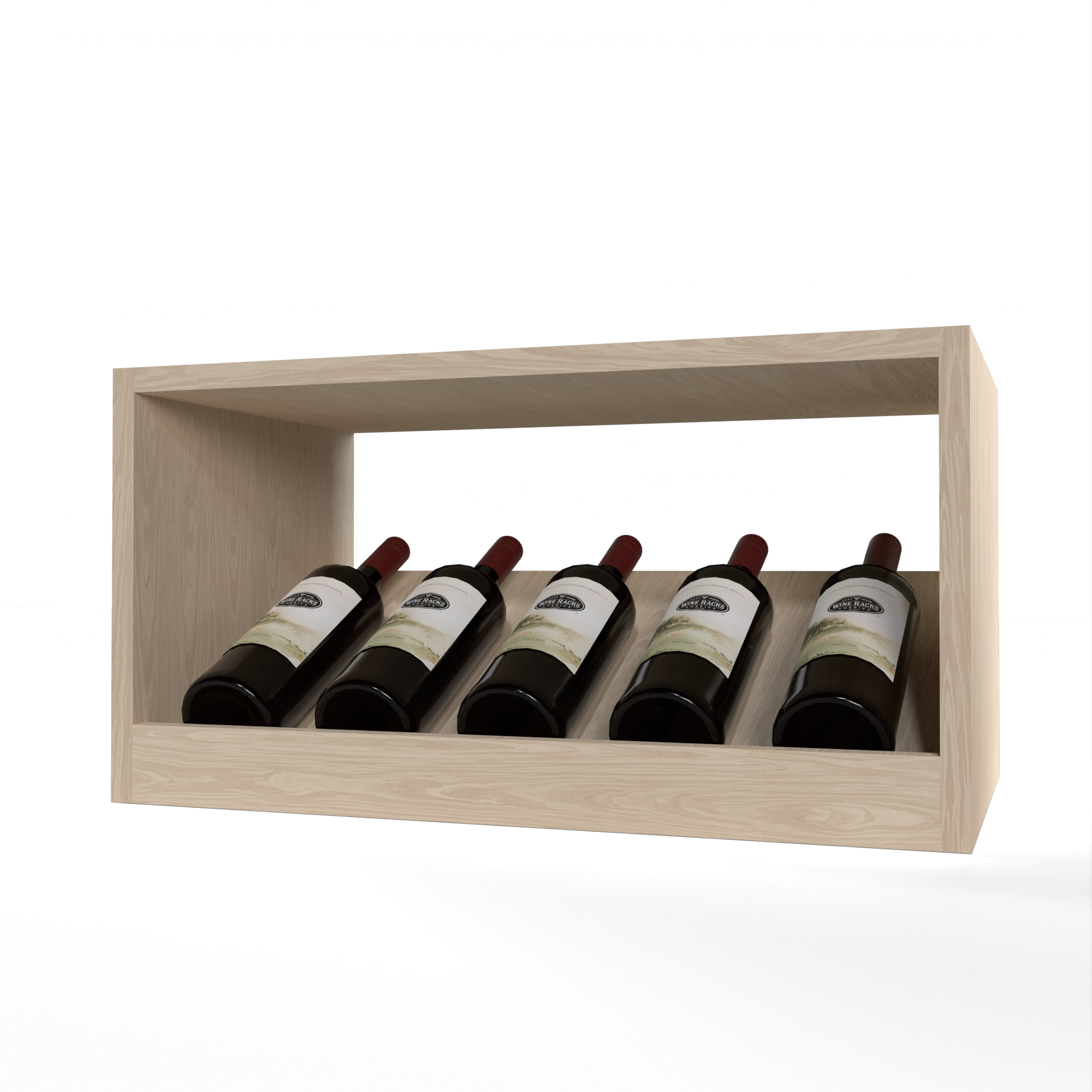 GrandCellar™ - 5 Column Full-Depth Elevated Display Row - 12