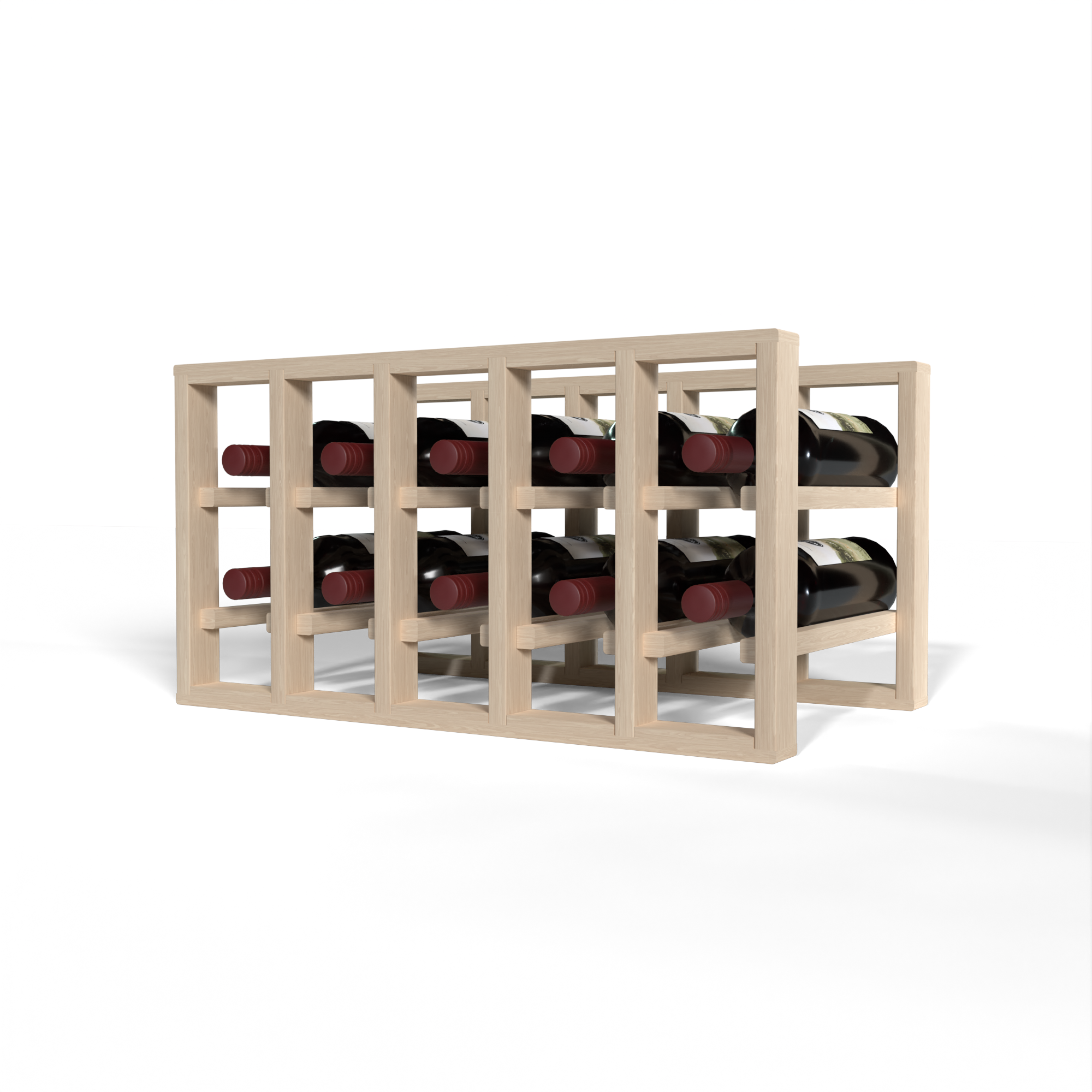 GrandCellar™ - 5 Column Full-Depth Standard Wine Rack - 12
