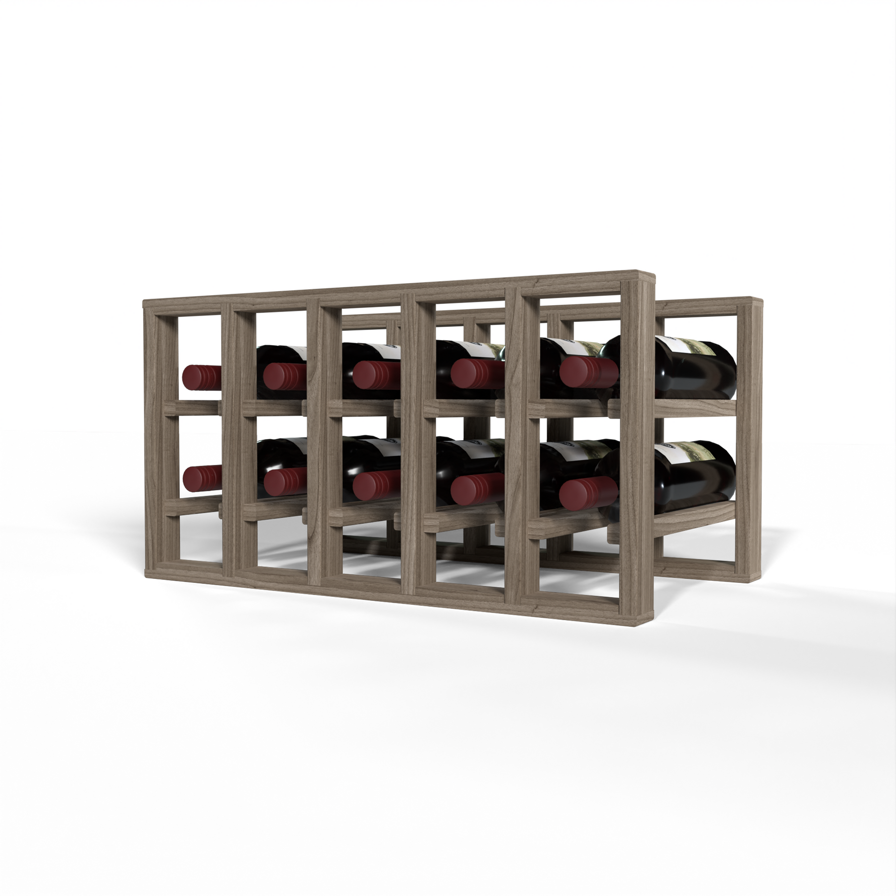 GrandCellar™ - 5 Column Full-Depth Standard Wine Rack - 12