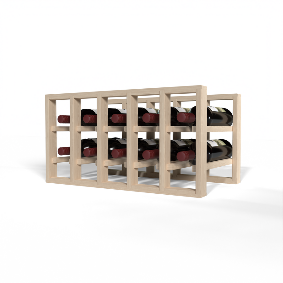 GrandCellar™ - 5 Column Full-Depth Standard Wine Rack - 12"