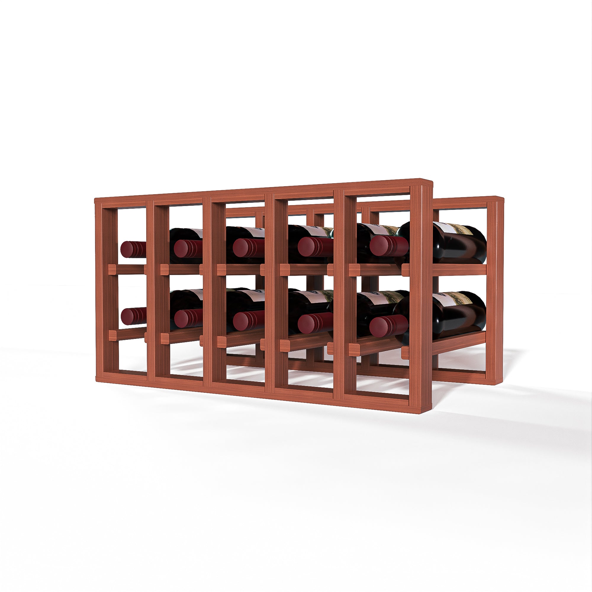 GrandCellar™ - 5 Column Full-Depth Standard Wine Rack - 12