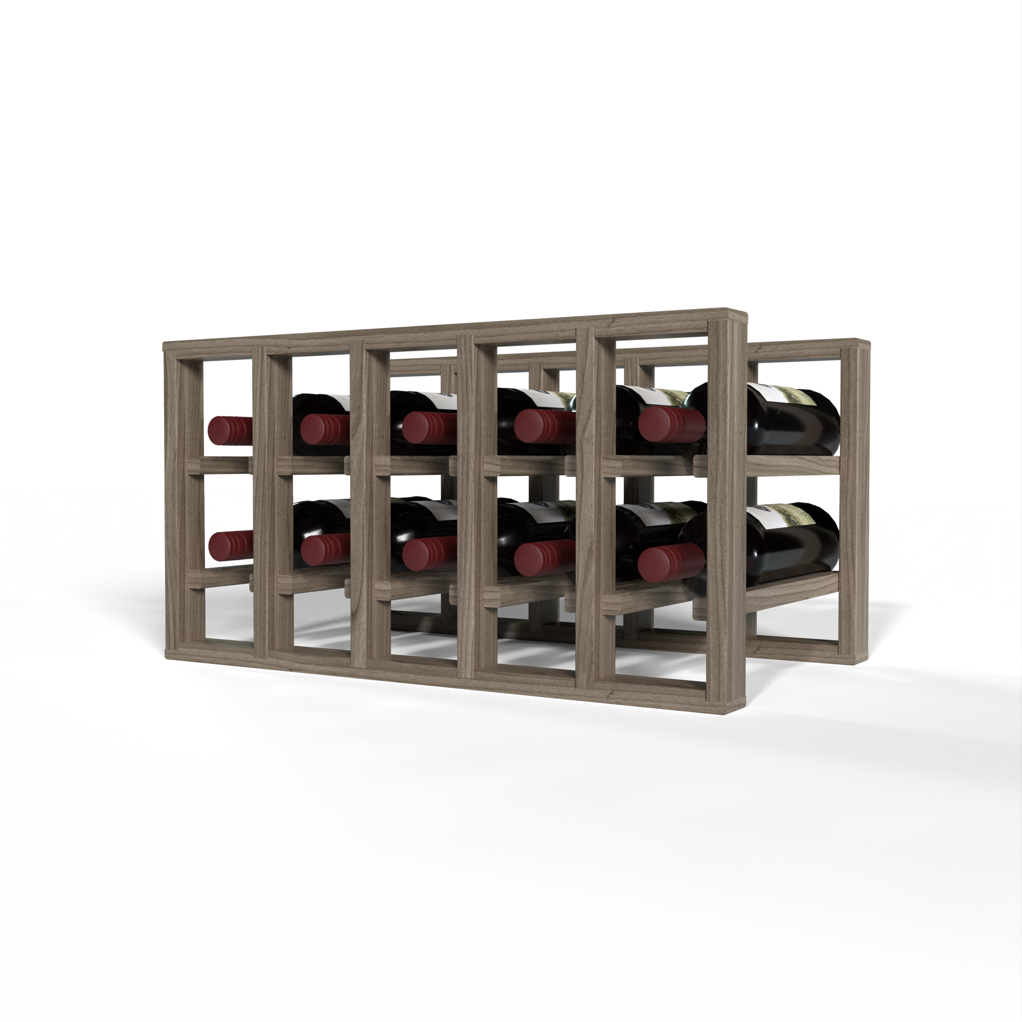 GrandCellar™ - 5 Column Full-Depth Standard Wine Rack - 12