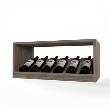 GrandCellar™ - 6 Column Full-Depth Elevated Cradle Display Row - 12