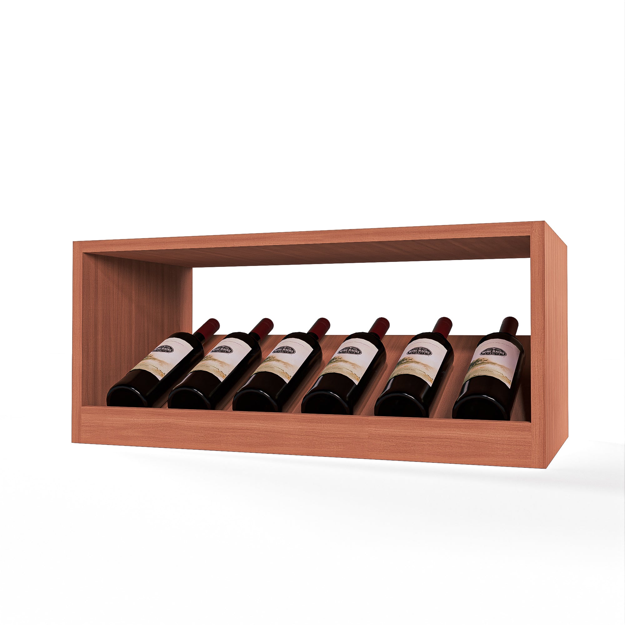 GrandCellar™ - 6 Column Full-Depth Elevated Display Row - 12