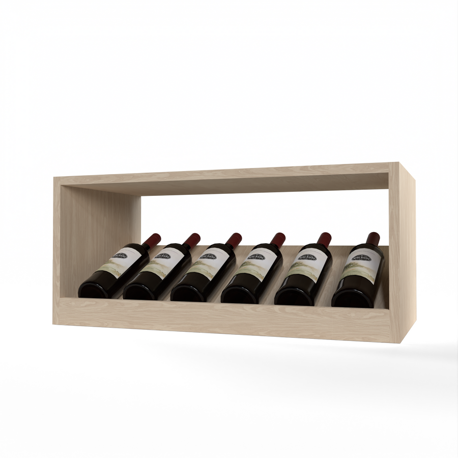 GrandCellar™ - 6 Column Full-Depth Elevated Display Row - 12"