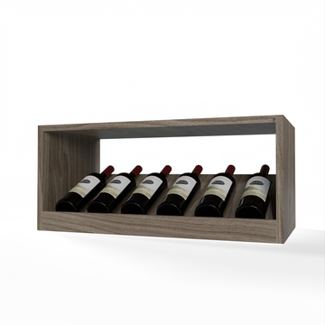 GrandCellar™ - 6 Column Full-Depth Elevated Display Row - 12