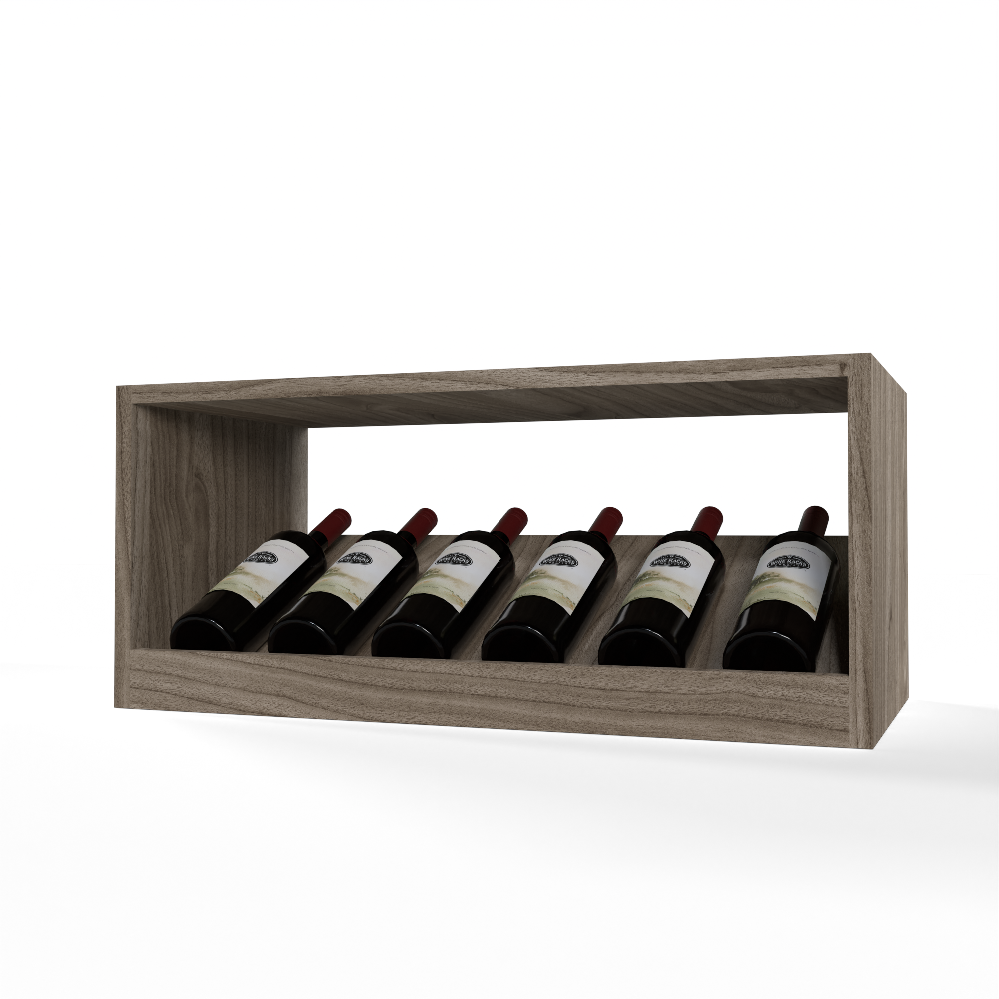 GrandCellar™ - 6 Column Full-Depth Elevated Display Row - 12