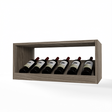 GrandCellar™ - 6 Column Full-Depth Elevated Display Row - 12