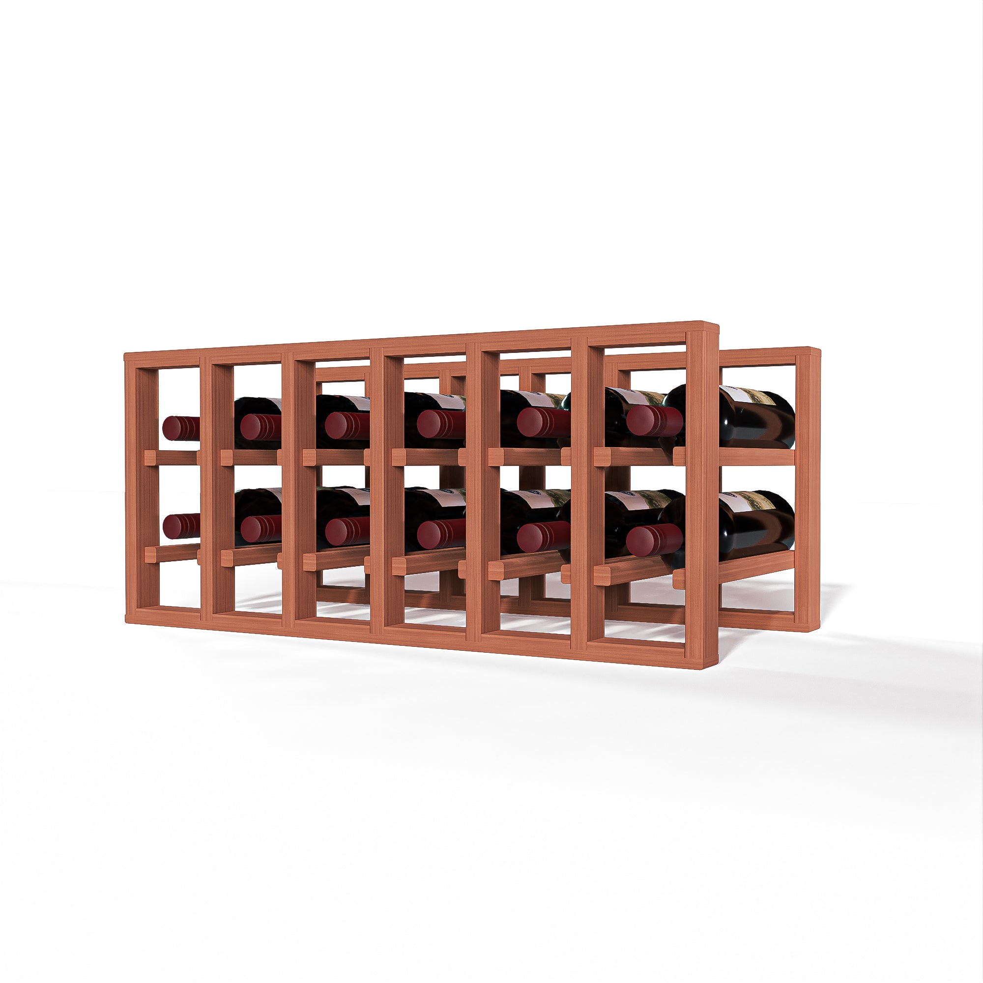 GrandCellar™ - 6 Column Full-Depth Standard Wine Rack - 12