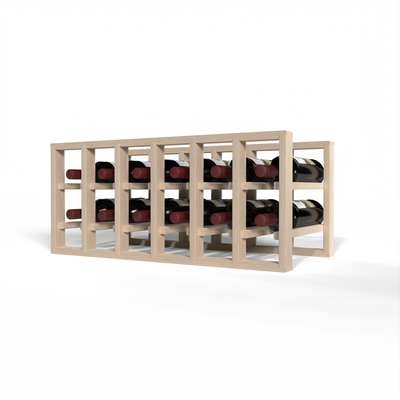GrandCellar™ - 6 Column Full-Depth Standard Wine Rack - 12"