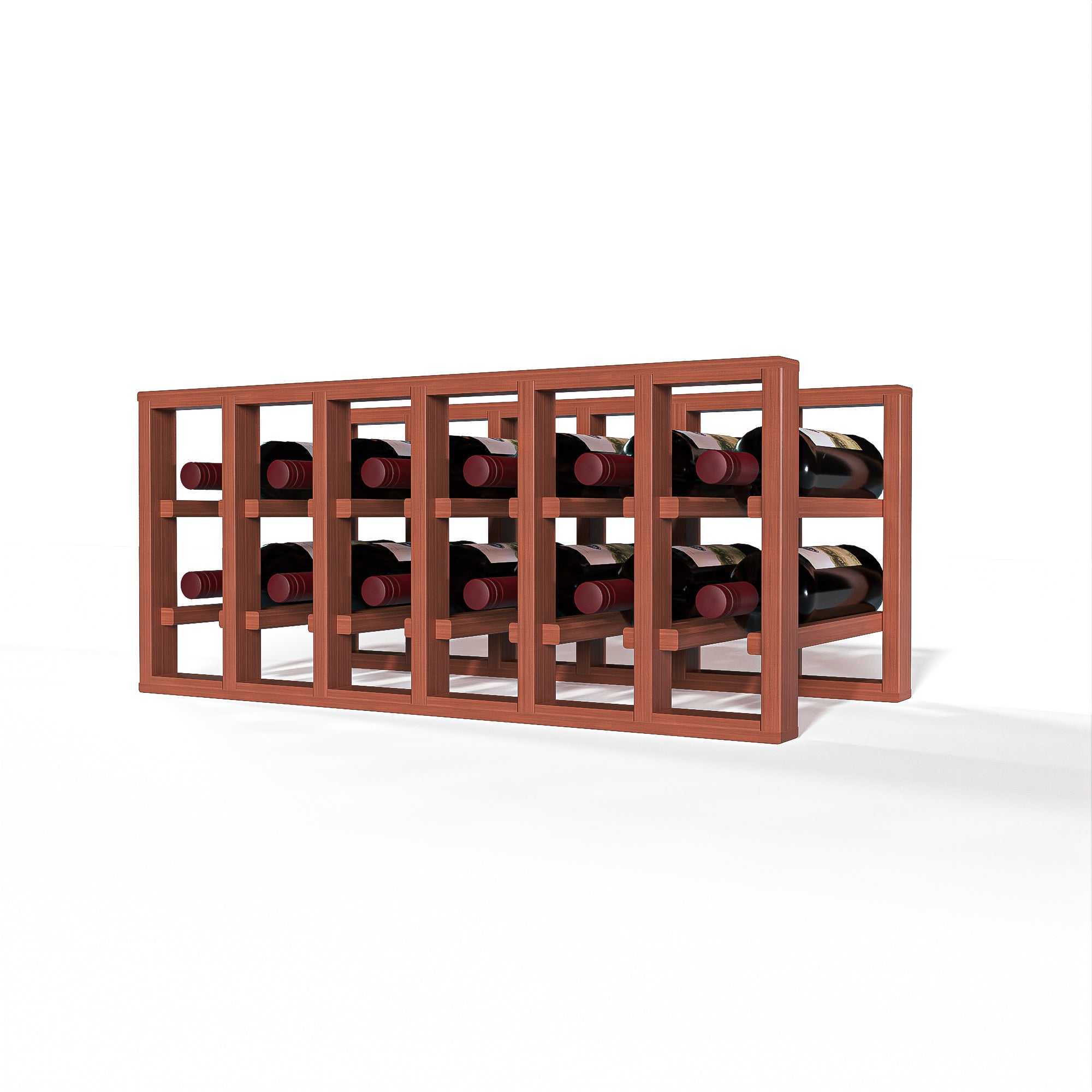 GrandCellar™ - 6 Column Full-Depth Standard Wine Rack - 12