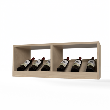 GrandCellar™ - 7 Column Full-Depth Elevated Cradle Display Row - 12