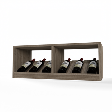 GrandCellar™ - 7 Column Full-Depth Elevated Cradle Display Row - 12