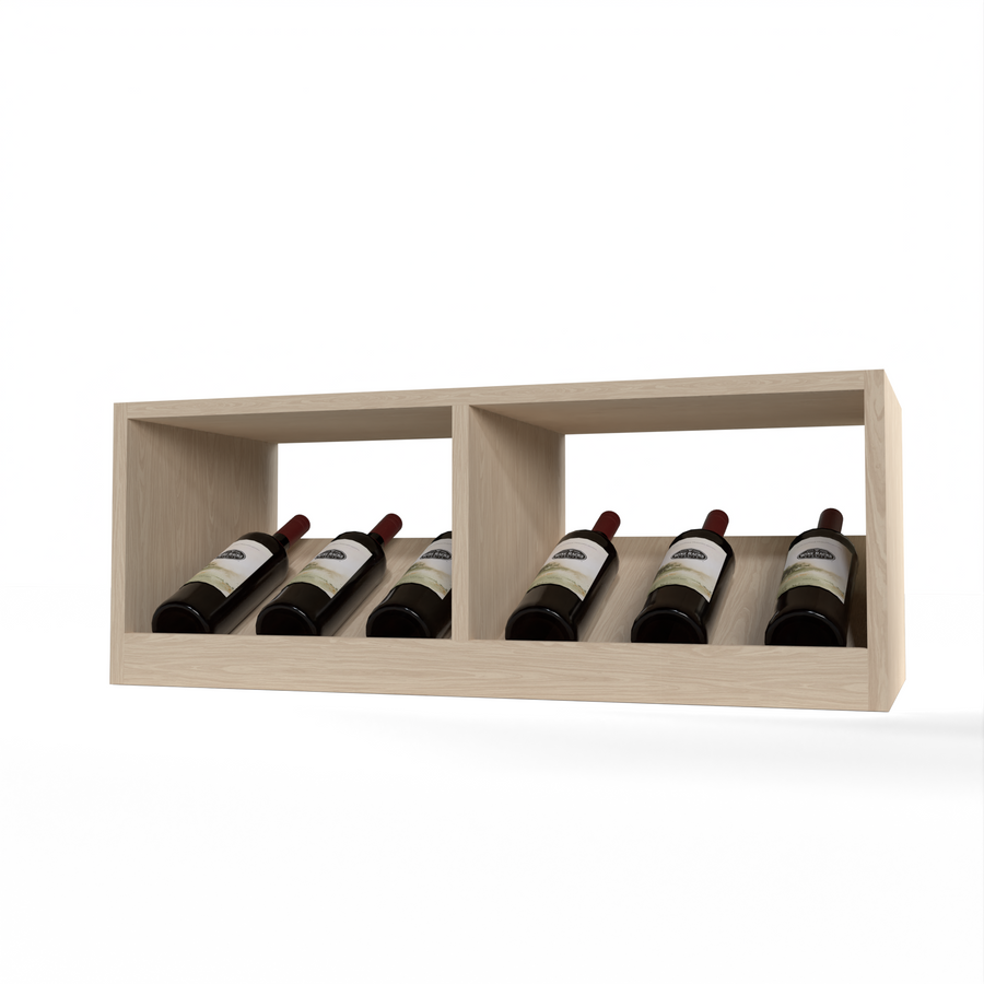 GrandCellar™ - 7 Column Full-Depth Elevated Display Row - 12"