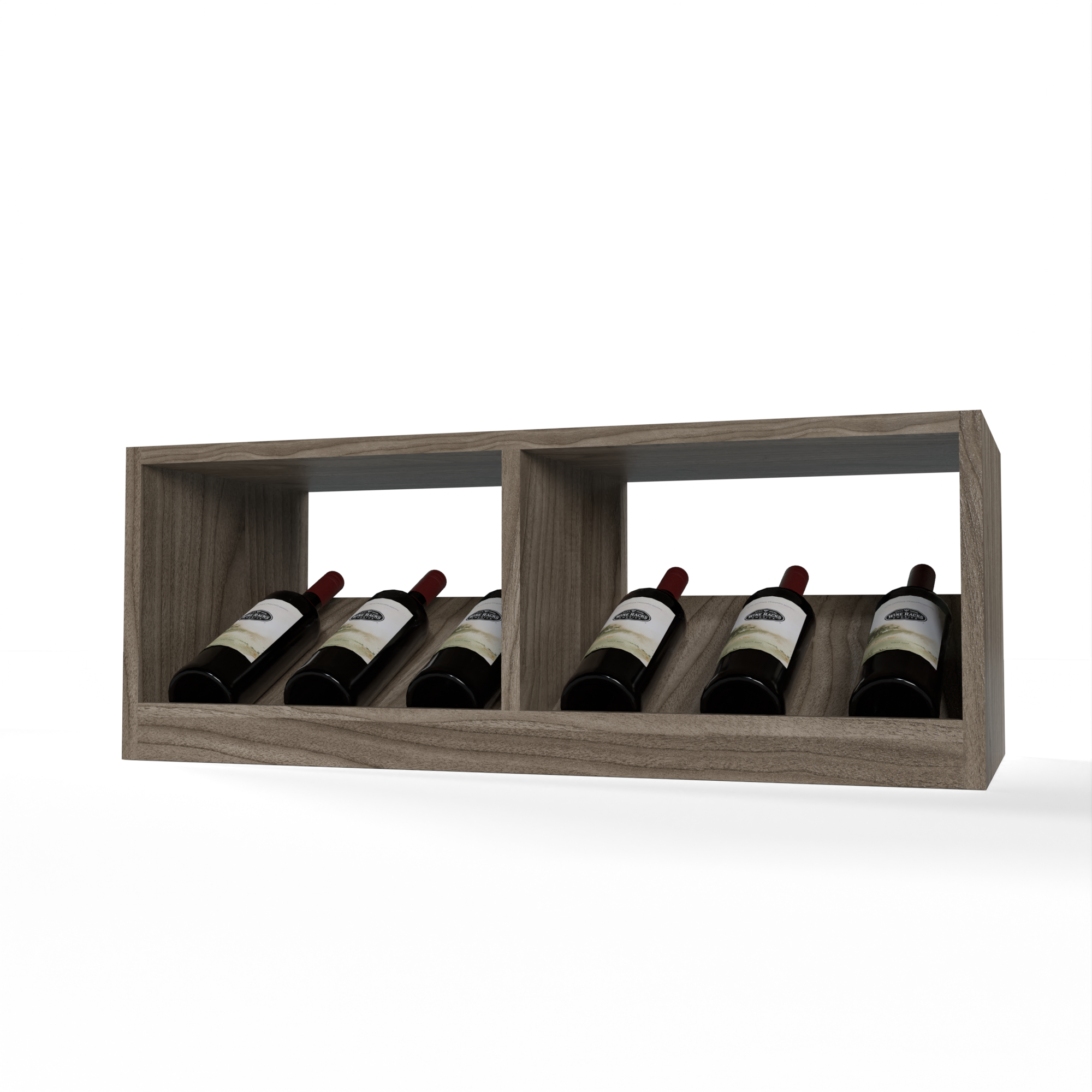 GrandCellar™ - 7 Column Full-Depth Elevated Display Row - 12