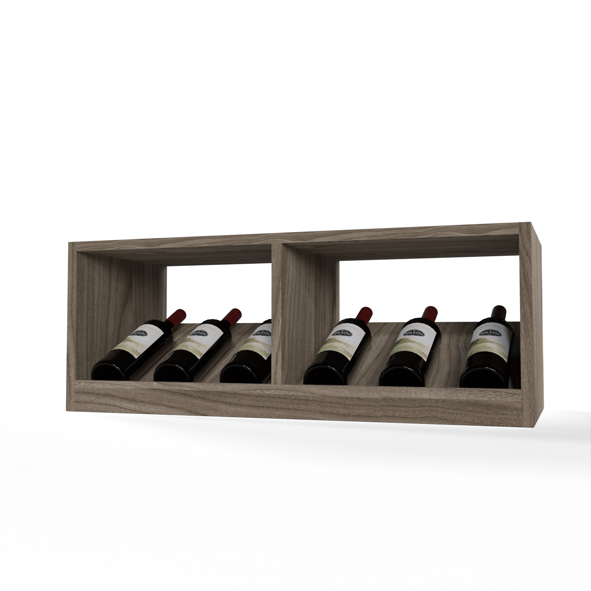GrandCellar™ - 7 Column Full-Depth Elevated Display Row - 12