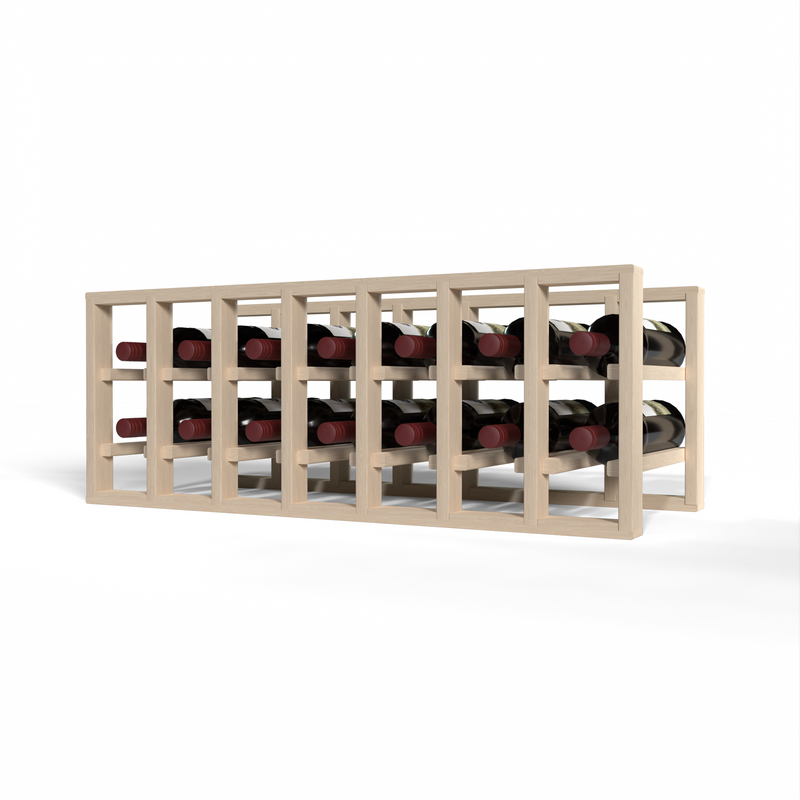 GrandCellar™ - 7 Column Full-Depth Standard Wine Rack - 12"