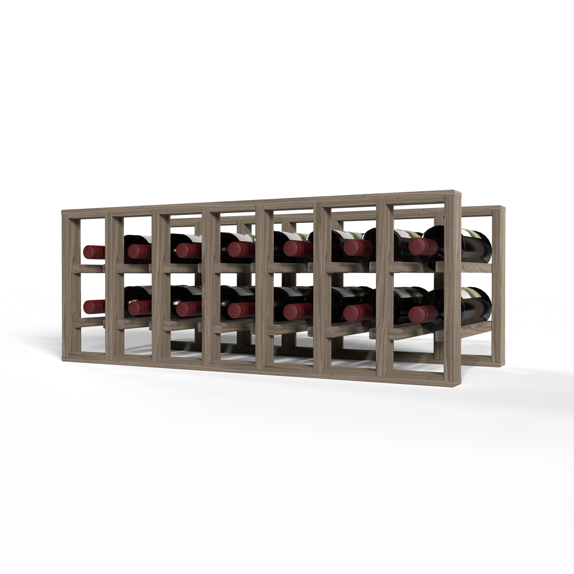 GrandCellar™ - 7 Column Full-Depth Standard Wine Rack - 12