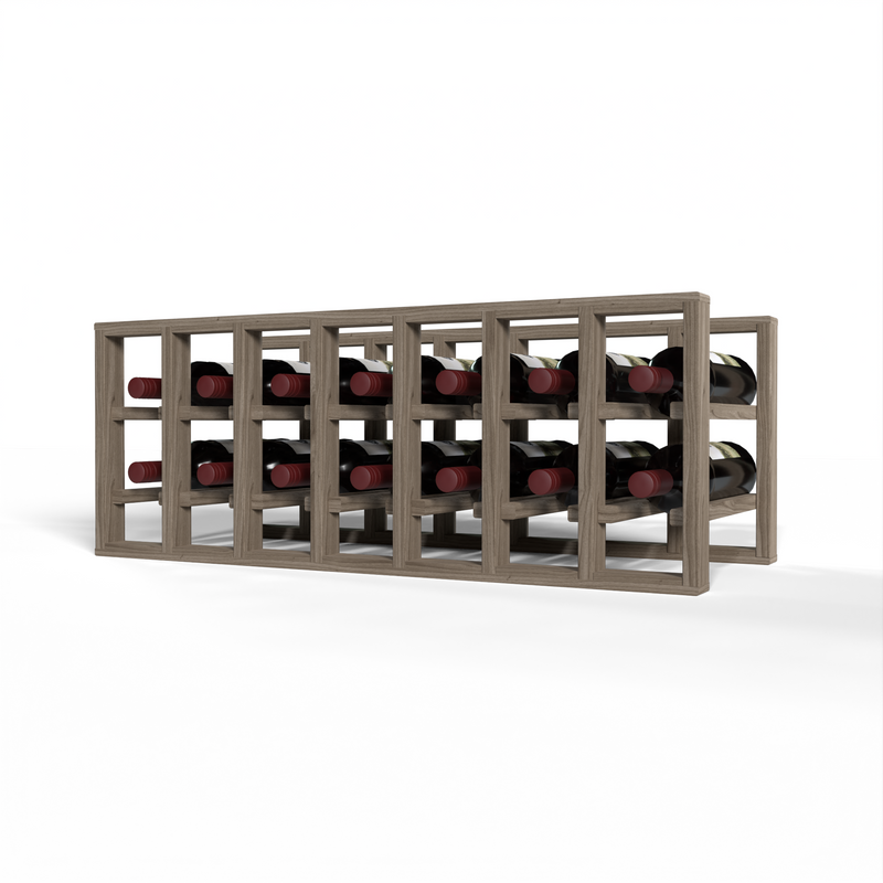 GrandCellar™ - 7 Column Full-Depth Standard Wine Rack - 12"