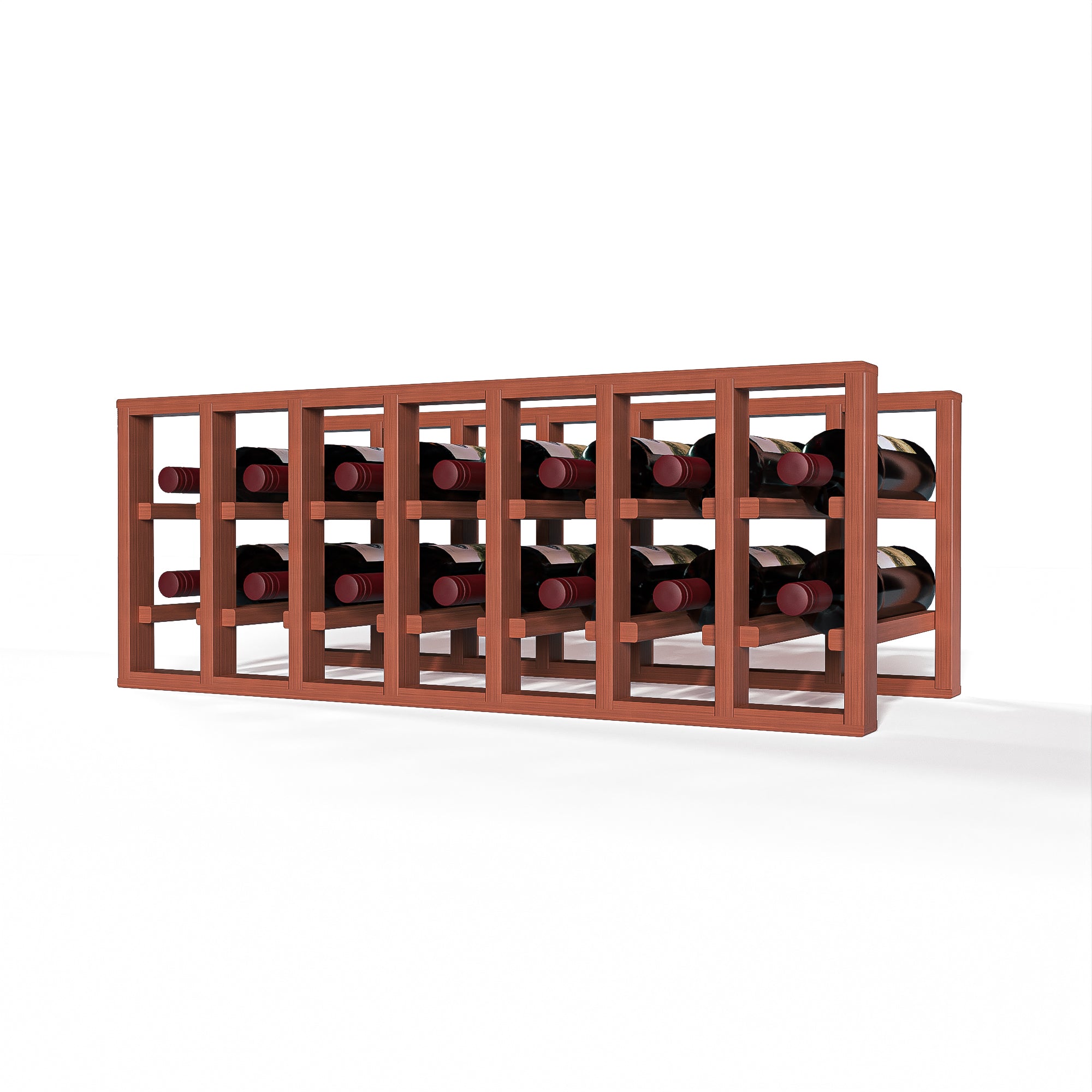 GrandCellar™ - 7 Column Full-Depth Standard Wine Rack - 12