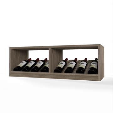GrandCellar™ - 8 Column Full-Depth Elevated Cradle Display Row - 12