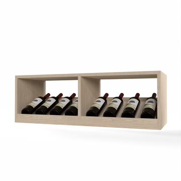 GrandCellar™ - 8 Column Full-Depth Elevated Display Row - 12