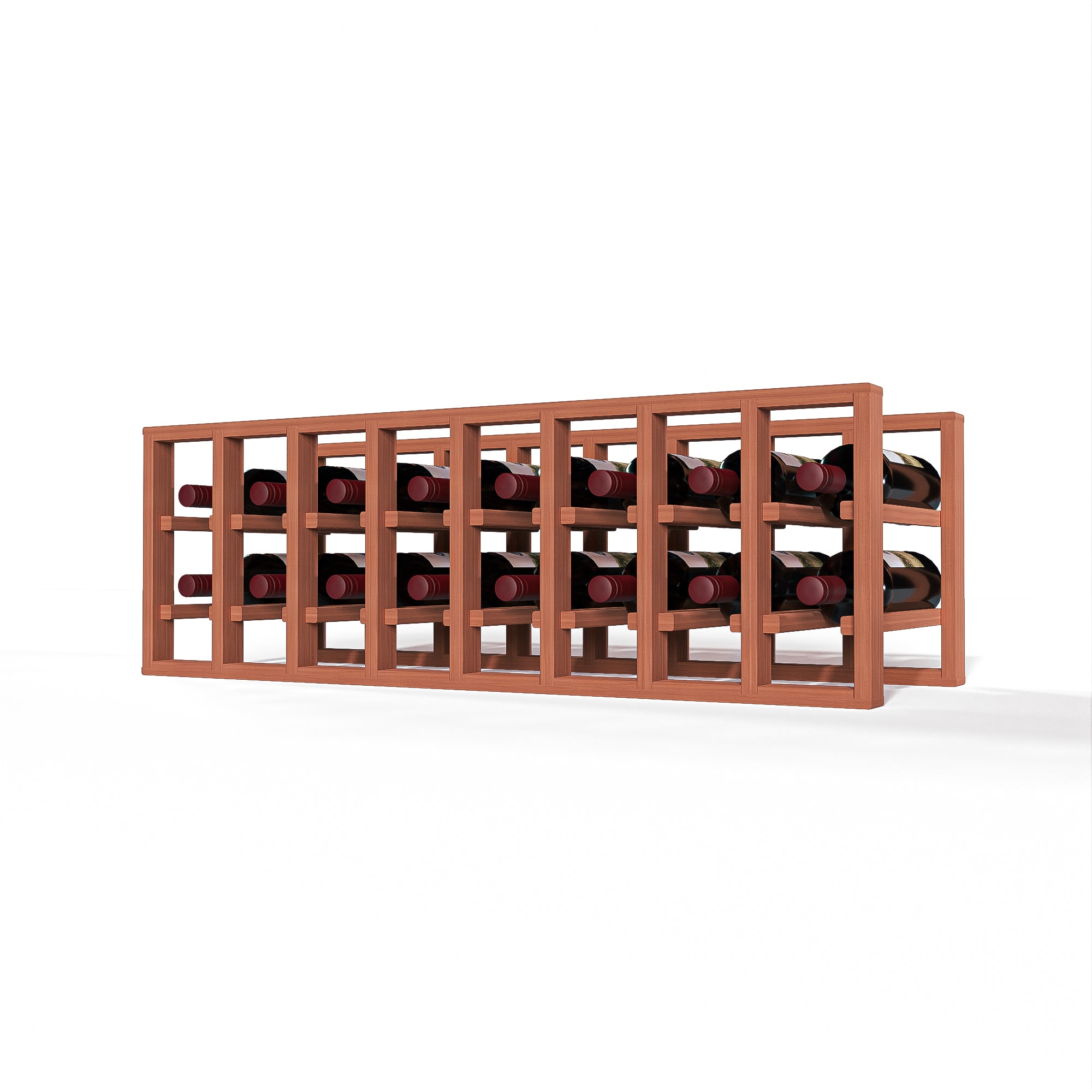 GrandCellar™ - 8 Column Full-Depth Standard Wine Rack - 12