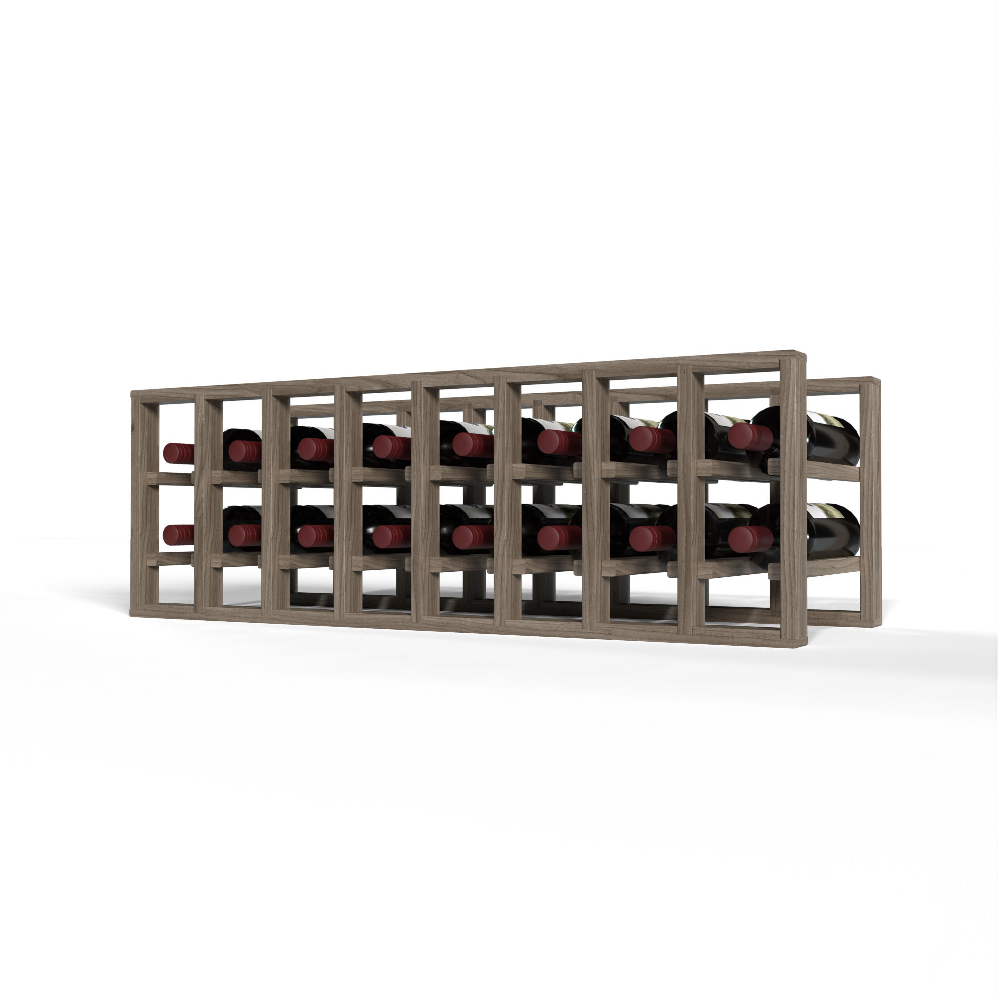 GrandCellar™ - 8 Column Full-Depth Standard Wine Rack - 12