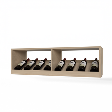 GrandCellar™ - 9 Column Full-Depth Elevated Cradle Display Row - 12