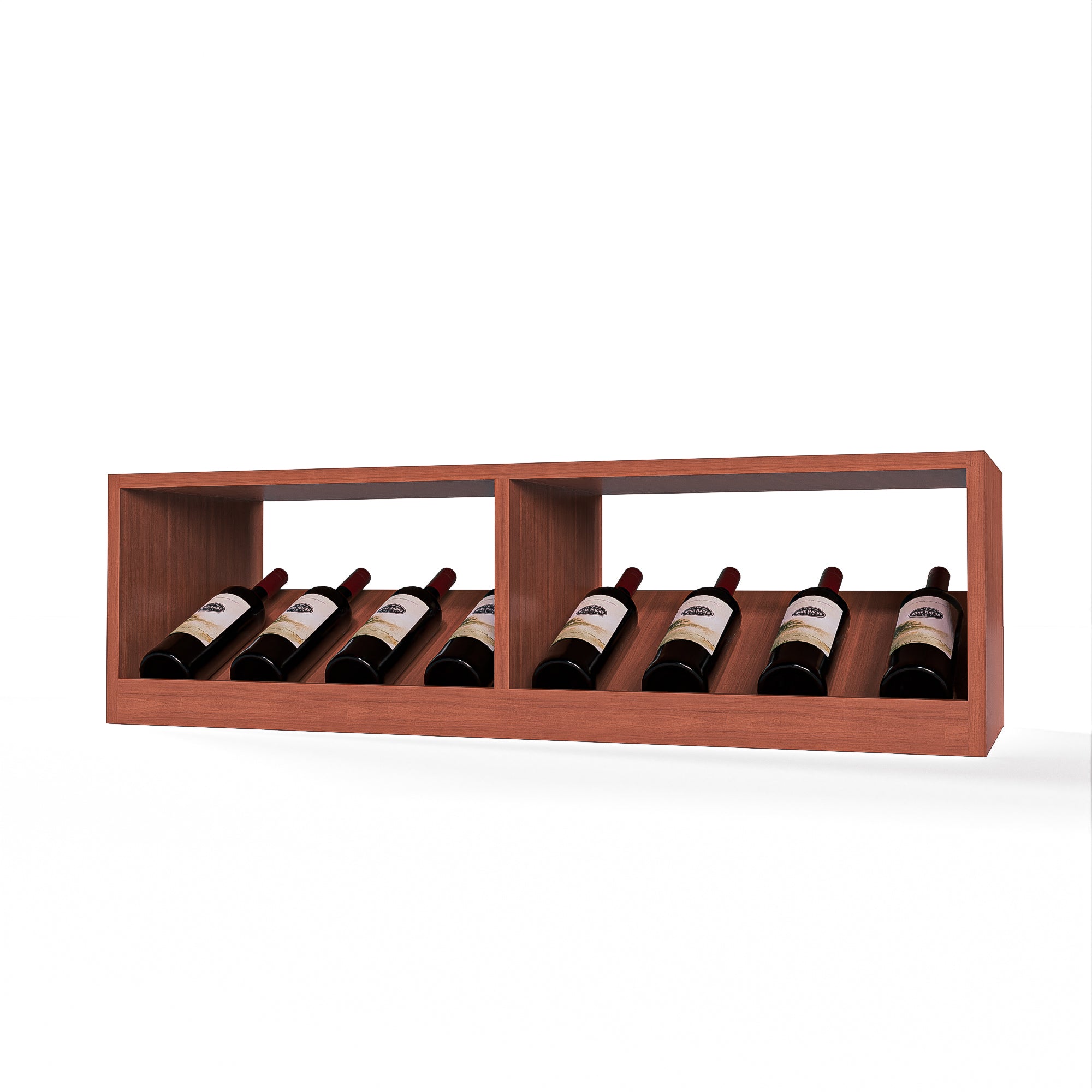 GrandCellar™ - 9 Column Full-Depth Elevated Display Row - 12