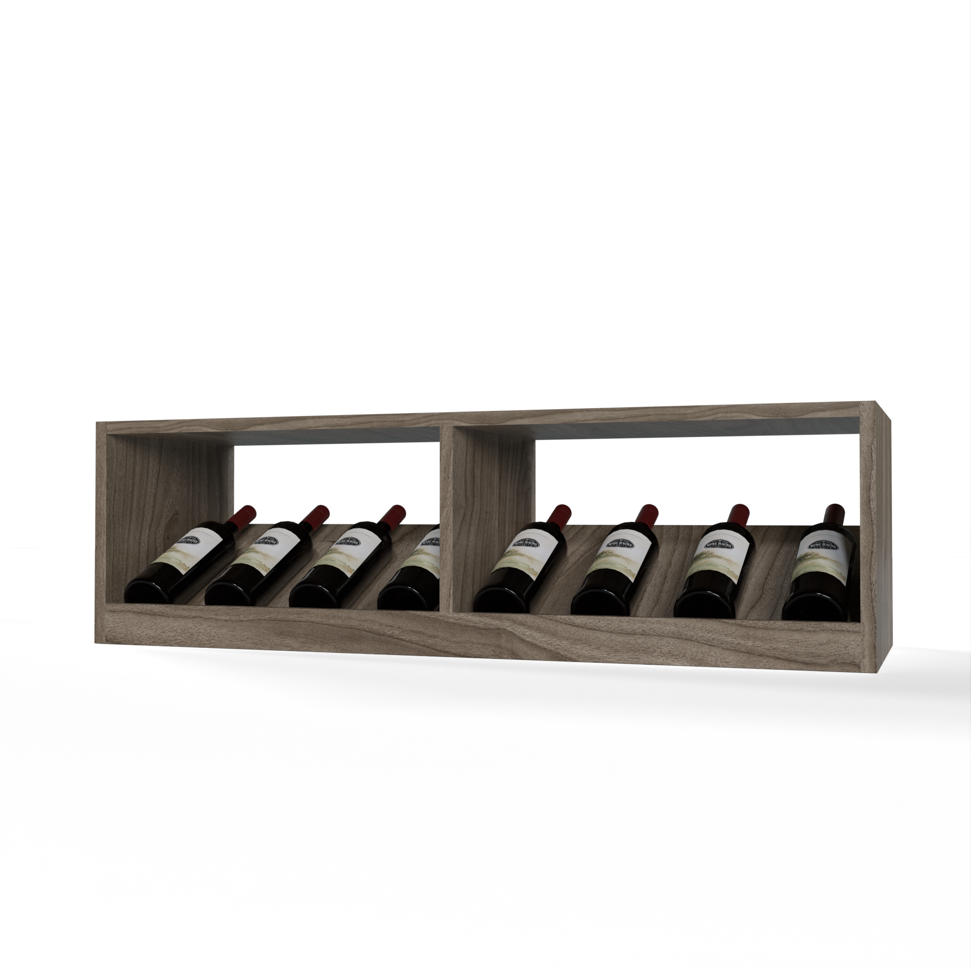 GrandCellar™ - 9 Column Full-Depth Elevated Display Row - 12