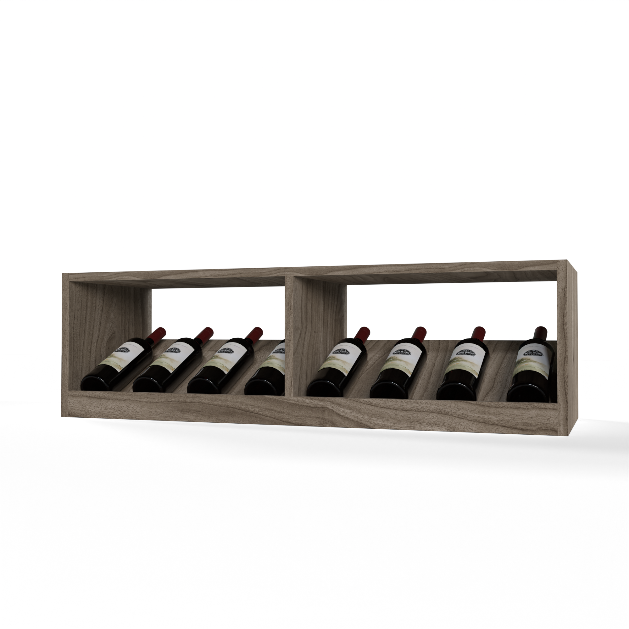 GrandCellar™ - 9 Column Full-Depth Elevated Display Row - 12