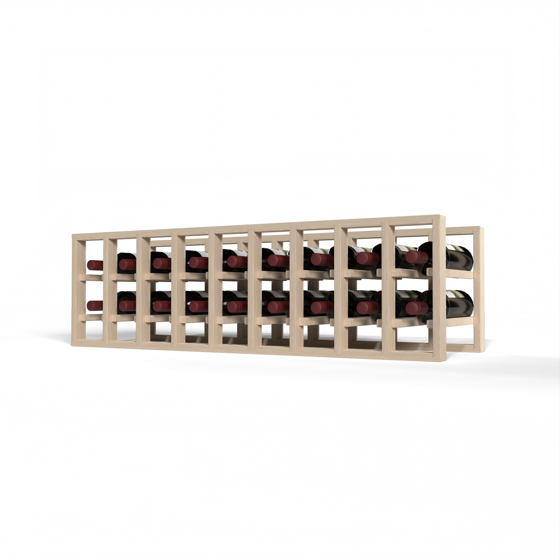 GrandCellar™ - 9 Column Full-Depth Standard Wine Rack - 12