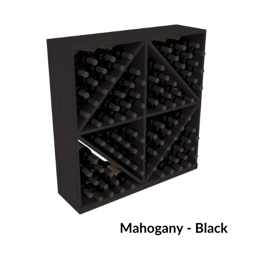 Standard Sample Swatch - Grand Mahogany - Black