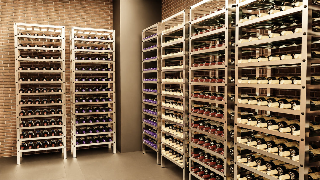 Metal Wine Rack Storage System