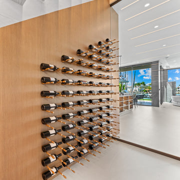 Vino Pins – Single-Bottle Wall-Mounted Metal Wine Rack Pegs