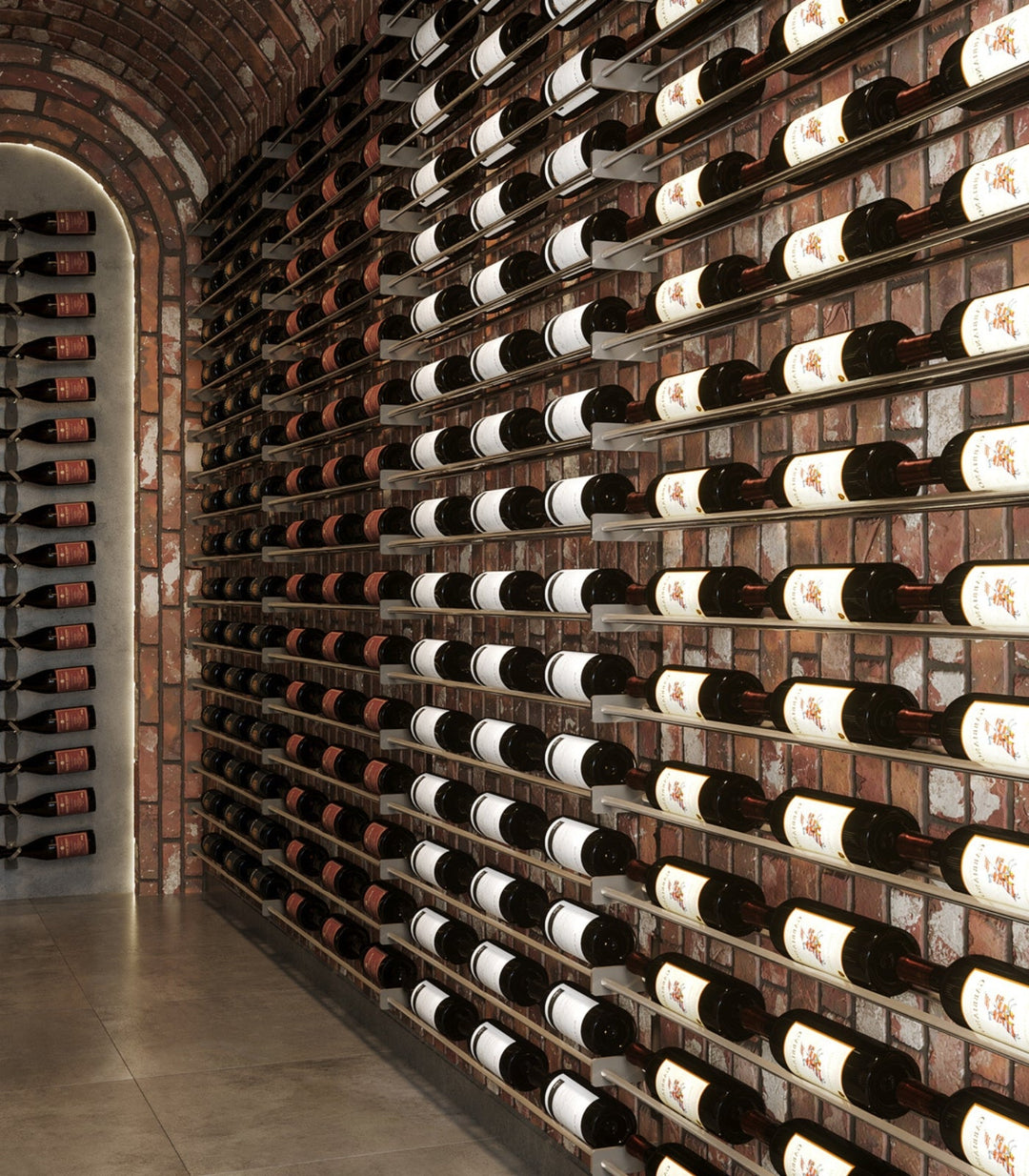 Horizontal Display Wine Racks