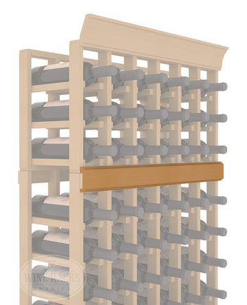 InstaCellar - Trim Molding by the foot in Ponderosa Pine Oak stained without WineSafe™ Satin Sealant