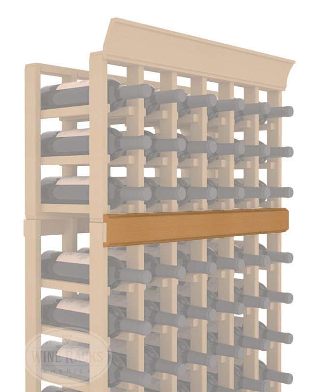 InstaCellar - Trim Molding by the foot in Ponderosa Pine Oak stained without WineSafe™ Satin Sealant