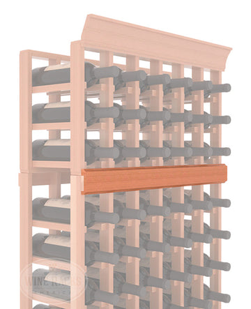 InstaCellar - Trim Molding by the foot in Premium Redwood Unstained with WineSafe™ Satin Sealant