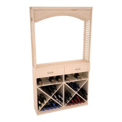 InstaCellar - 42.5" Cellar Arch / Base Cabinet Combo