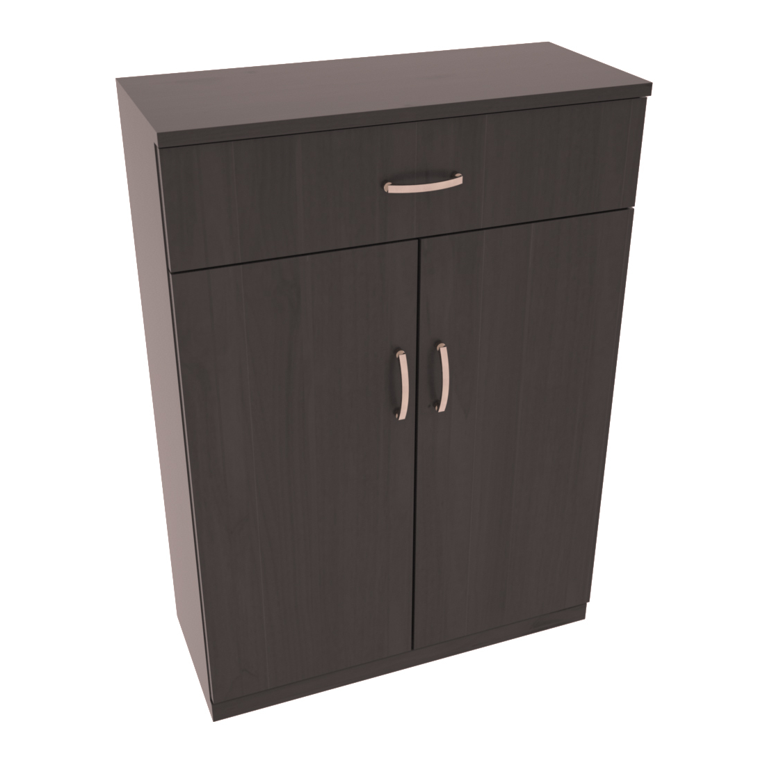 InstaCellar - 6 Column Base Cabinet in Knotty Alder Black stained with WineSafe™ Satin Sealant