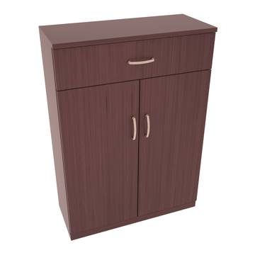 InstaCellar - 6 Column Base Cabinet in Grand Mahogany Walnut stained with WineSafe™ Satin Sealant