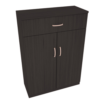 InstaCellar - 6 Column Base Cabinet in Grand Mahogany Black stained without WineSafe™ Satin Sealant