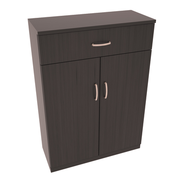 InstaCellar - 6 Column Base Cabinet in Grand Mahogany Black stained with WineSafe™ Satin Sealant