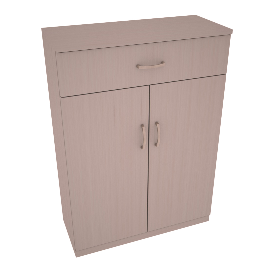 InstaCellar - 6 Column Base Cabinet in Grand Mahogany Greywash stained without WineSafe™ Satin Sealant