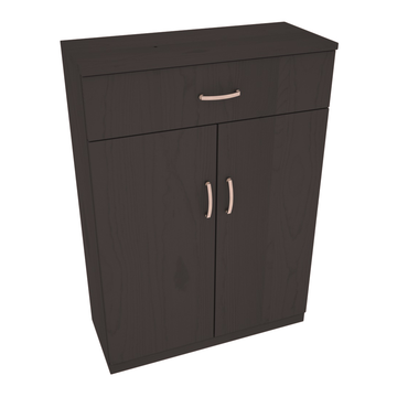 InstaCellar - 6 Column Base Cabinet in Ponderosa Pine Black stained without WineSafe™ Satin Sealant