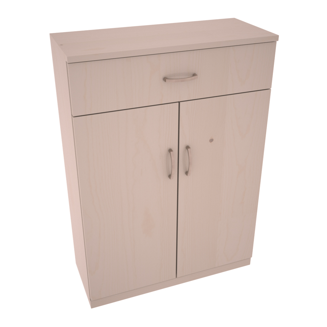 InstaCellar - 6 Column Base Cabinet in Ponderosa Pine Greywash stained with WineSafe™ Satin Sealant
