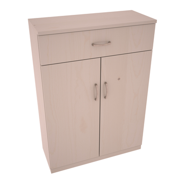 InstaCellar - 6 Column Base Cabinet in Ponderosa Pine Greywash stained with WineSafe™ Satin Sealant