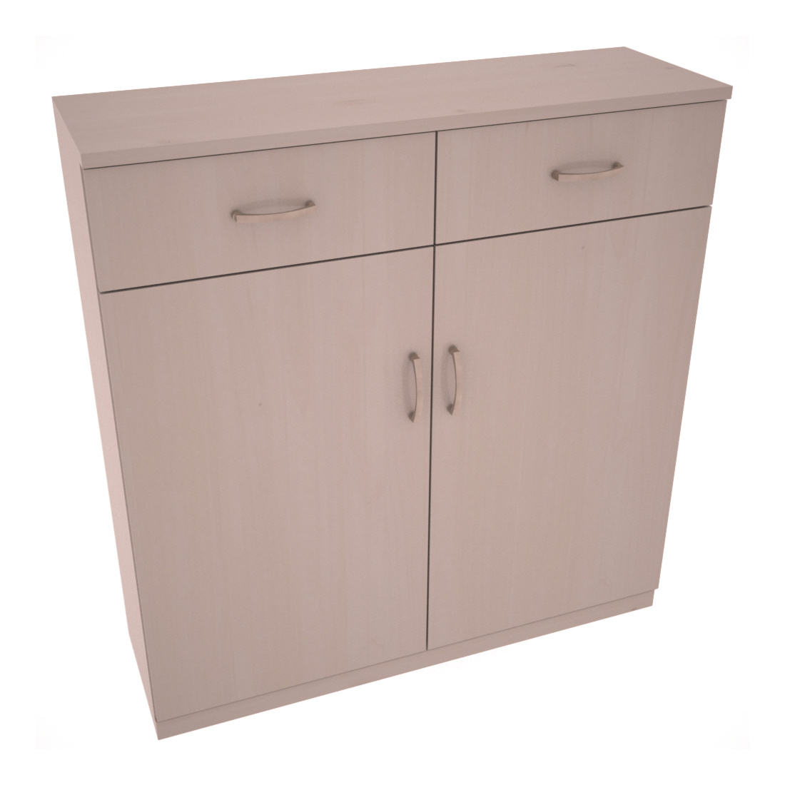 InstaCellar - 8 Column Base Cabinet in Knotty Alder Greywash stained with WineSafe™ Satin Sealant